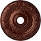 Ekena Millwork Swindon Ceiling Medallion (Fits Canopies up to 6 1/8"), 24"OD x 4"ID x 1 1/2"P, Antique Copper CM24SWACS - alternate 1
